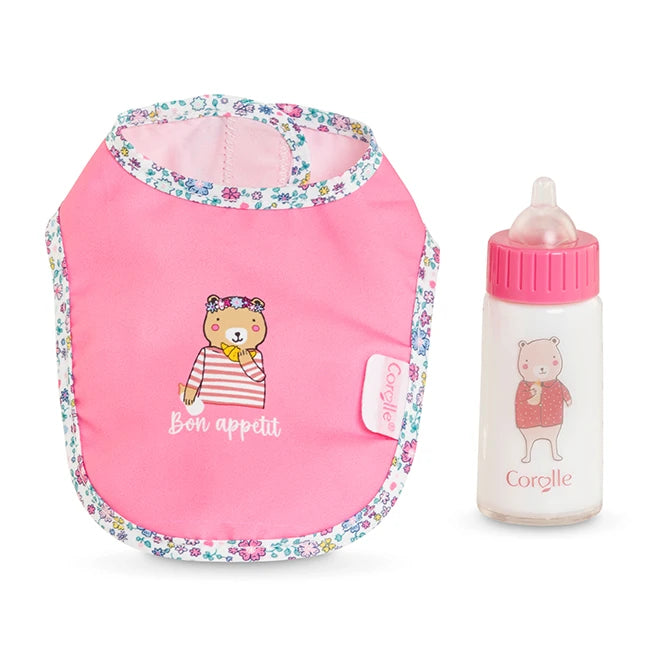 Bebe Bib & Magic Milk Bottle - 12 & 14 inch - Best for Ages 2 to 7 - US 5462
