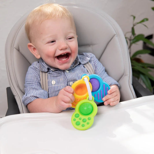 Dimpl Clutch - Best Baby Toys & Gifts for Ages 0 to 1 - Fat Brain Toys - US 2610