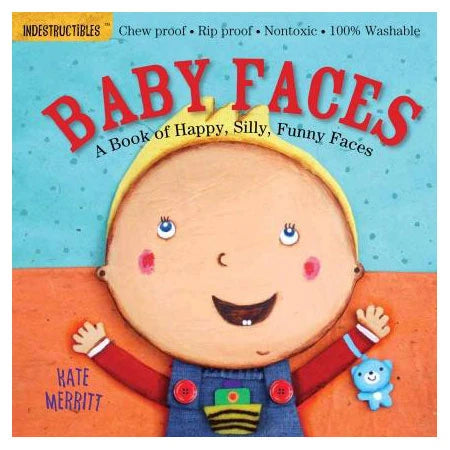 Indestructibles - Baby Faces - Best Baby Toys & Gifts for Ages 0 to 1 - US 1190