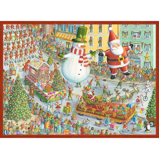 Here Comes Christmas Puzzle - 500pc - Best Puzzles for Ages 8 to 12 - US 2225