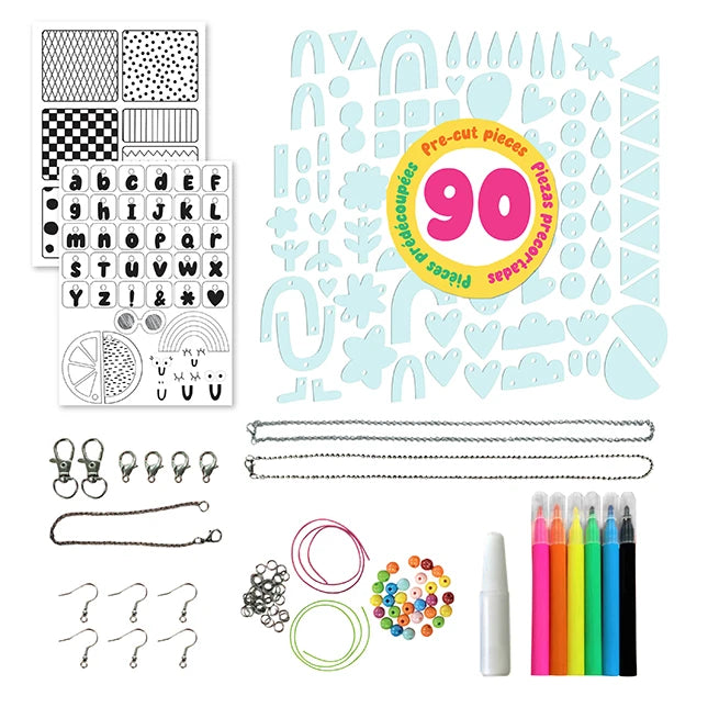 Shrinkadoo Jewelry - Best Arts & Crafts for Ages 8 to 12 - US 9758