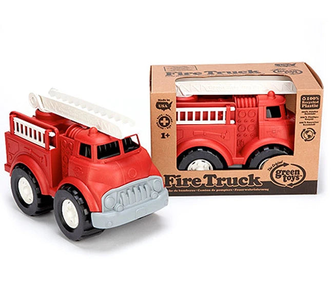 Green Toys Fire Truck - Best Organic & Green Toys for Babies - US 4406