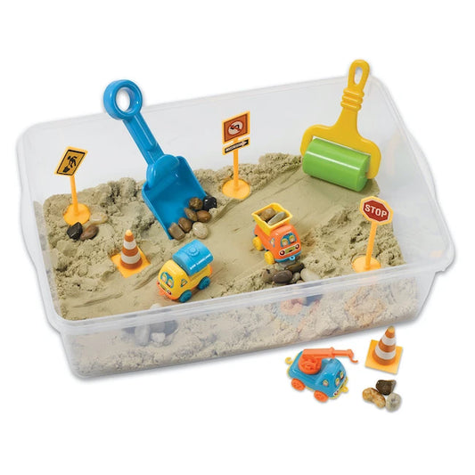 Sensory Bin Construction Zone - Best for 3 year olds - US 2029