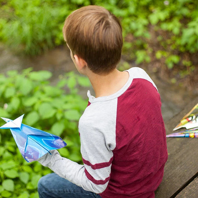 World Record Paper Airplane Book - Best Arts & Crafts for Ages 6 to 7 - US 5041