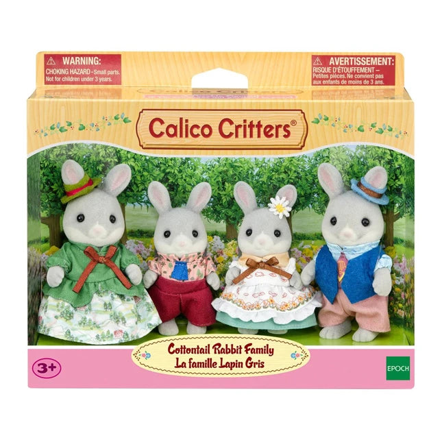 Calico Critters - Cottontail Rabbit Family - Best for Ages 3 to 9 - US 6590