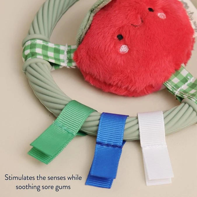 Itzy Ring Pal™ Tomato - Best Baby Toys & Gifts for Babies - US 8541