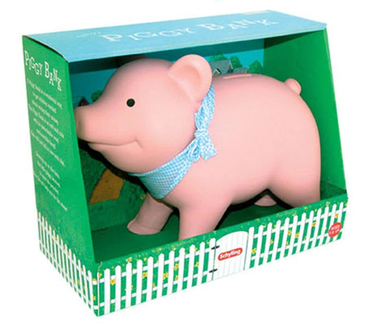 Rubber Piggy Bank - Best Classic & Retro Toys for Ages 3 to 6 - US 5021