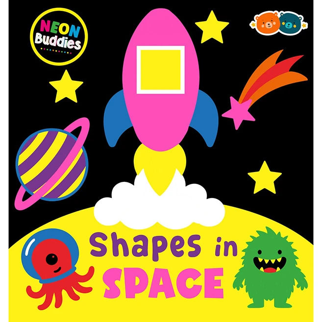 Neon Doodles Book - Space - Best Arts & Crafts for Ages 3 to 8 - US 9805