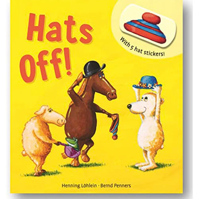 Hats Off Sticker Book - - Fat Brain Toys - US 2841