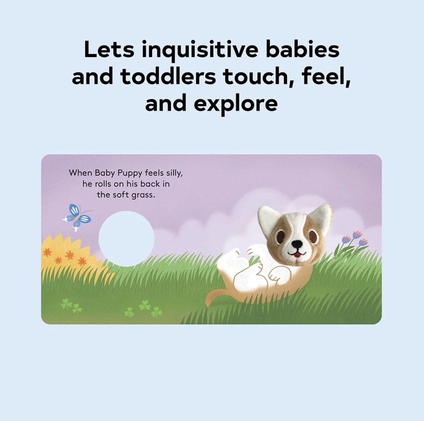 Baby Puppy Finger Puppet Book - Best Baby Toys & Gifts for Ages 0 to 3 - US 9764