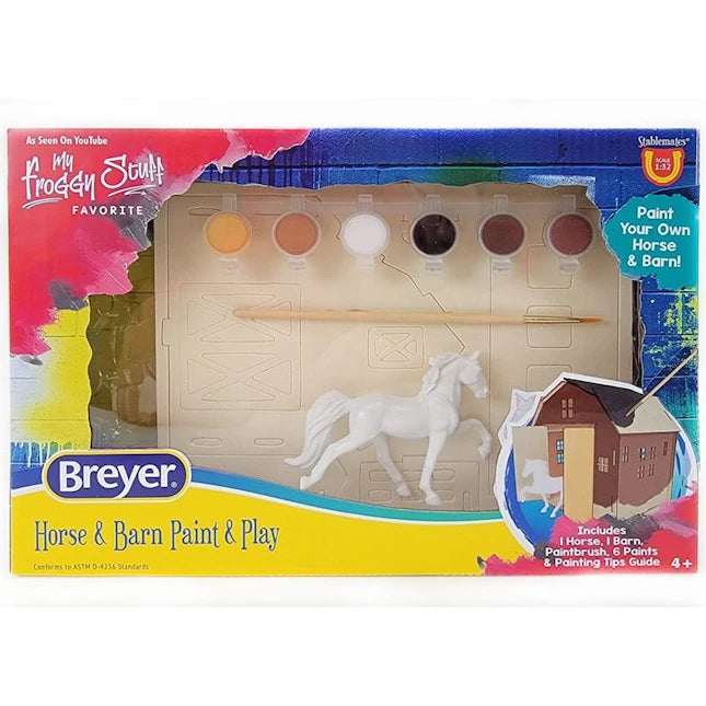 Horse & Barn Paint & Play - Best Arts & Crafts for Ages 6 to 9 - US 1087