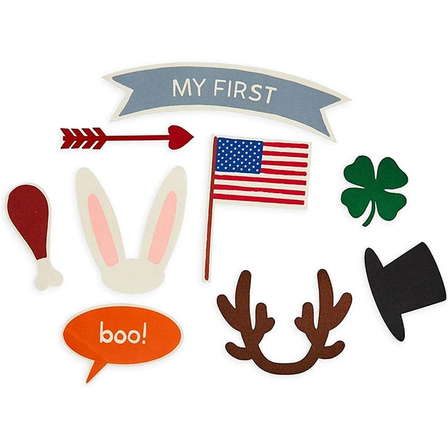 My First Holiday Milestone Mat - - Fat Brain Toys - US 9033