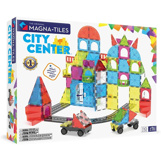 Magna-Tiles City Center - Best Building & Construction for Ages 3 to 8 - US 3932
