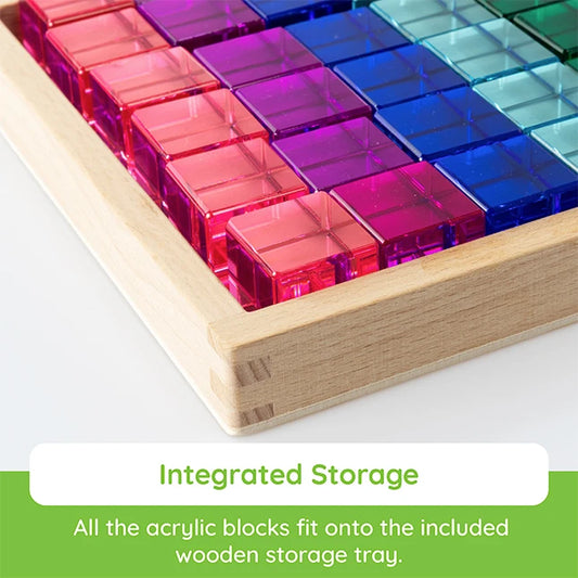Rainbow Blocks - Best Building & Construction for Ages 3 to 6 - US 7655