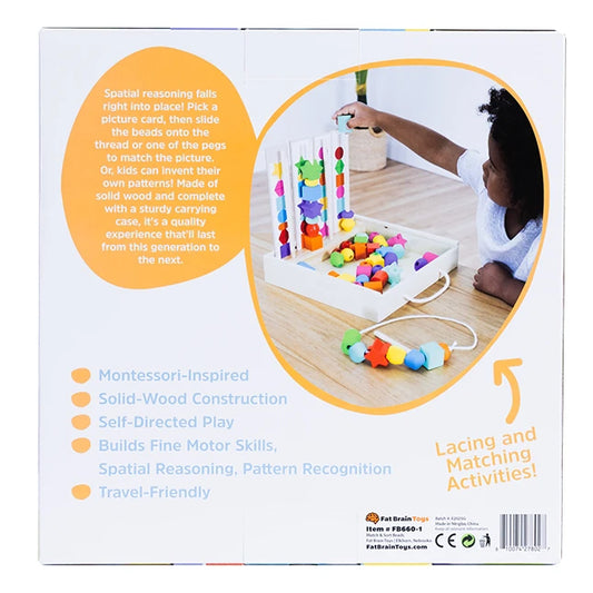 Match & Sort Beads - Best Early Learning Toys for Ages 3 to 5 - US 4105