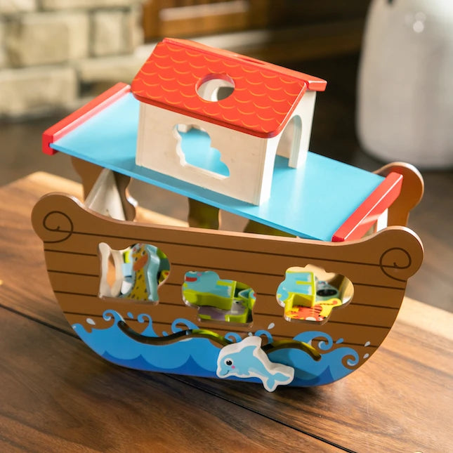 Noah's Ark Sort &amp; Play Set - Best Early Learning Toys for Babies - US 9581
