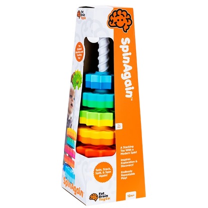 SpinAgain - Best Baby Toys &amp; Gifts for Ages 1 to 2 - Fat Brain Toys - US 7939