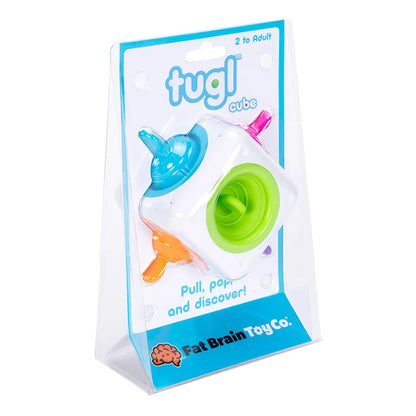 Tugl Cube - Best Sensory Toys for Ages 2 to 3 - Fat Brain Toys - US 7443