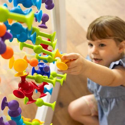 Squigz - Best Bath Toys for Ages 3 to 6 - Fat Brain Toys - US 9446