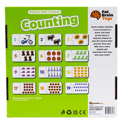 Counting Puzzles - Best Early Learning Toys for Ages 2 to 5 - US 4899