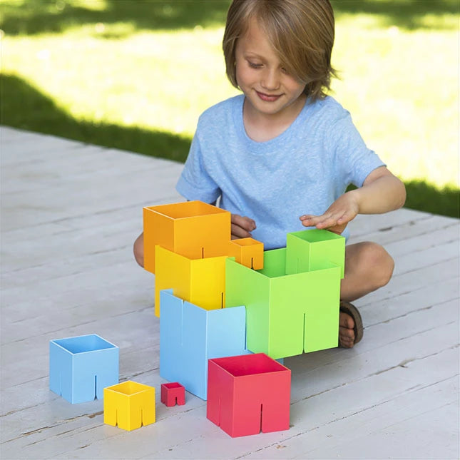 Dado Cubes - Best Building &amp; Construction for Babies - Fat Brain Toys - US 4174