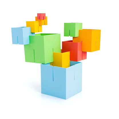 Dado Cubes - Best Building &amp; Construction for Babies - Fat Brain Toys - US 4174