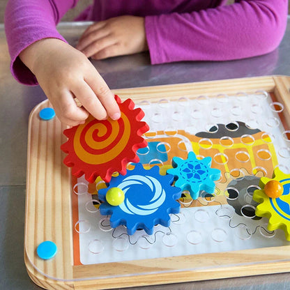 Go Go Gears! - Best Puzzles for Ages 3 to 4 - Fat Brain Toys - US 1553