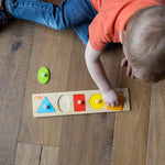 Let's Learn Shapes! Wooden Puzzle - Best for Ages 1 to 2 - US 3132