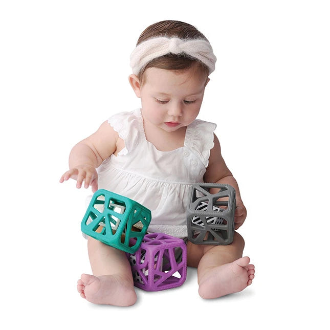 Chew Cube - Best Baby Toys &amp; Gifts for Ages 0 to 1 - Fat Brain Toys - US 9101