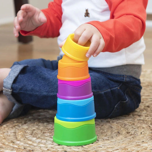 Dimpl Stack - Best Baby Toys &amp; Gifts for Babies - Fat Brain Toys - US 5962