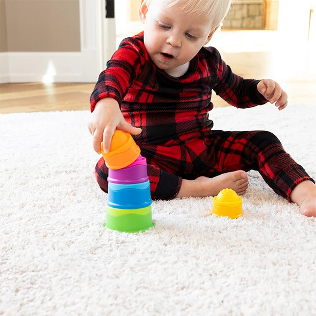 Dimpl Stack - Best Baby Toys &amp; Gifts for Babies - Fat Brain Toys - US 5962