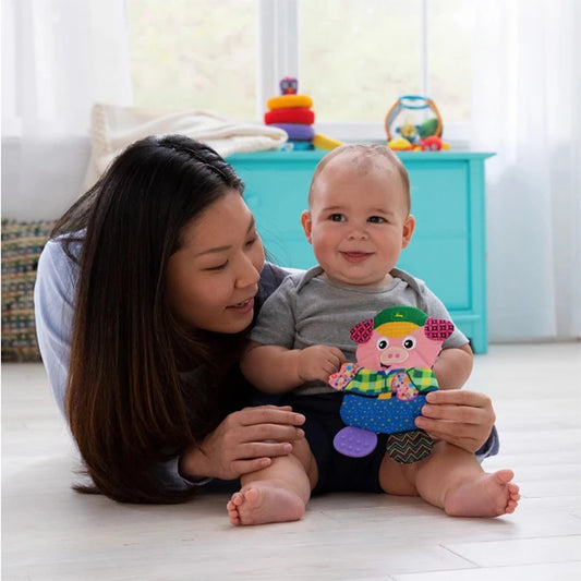 Lamaze John Deere Crinklies - Best Baby Toys &amp; Gifts for Ages 0 to 1 - US 2937