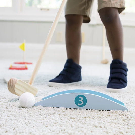 Putt-n-Play Wooden Golf Set - Best Active Play for Ages 3 to 5 - US 7748