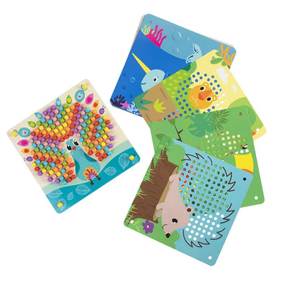 Peg A Pattern - Best Arts &amp; Crafts for Ages 3 to 5 - Fat Brain Toys - US 5759