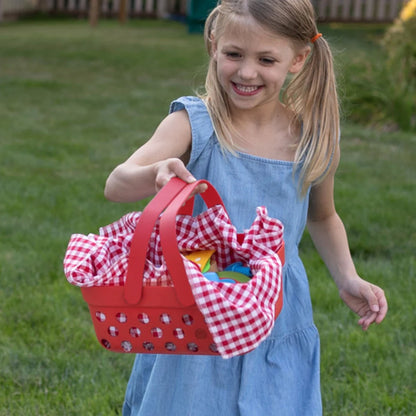 Pretendables Picnic Basket Set - Best Outdoor Toys for Ages 3 to 6 - US 8980