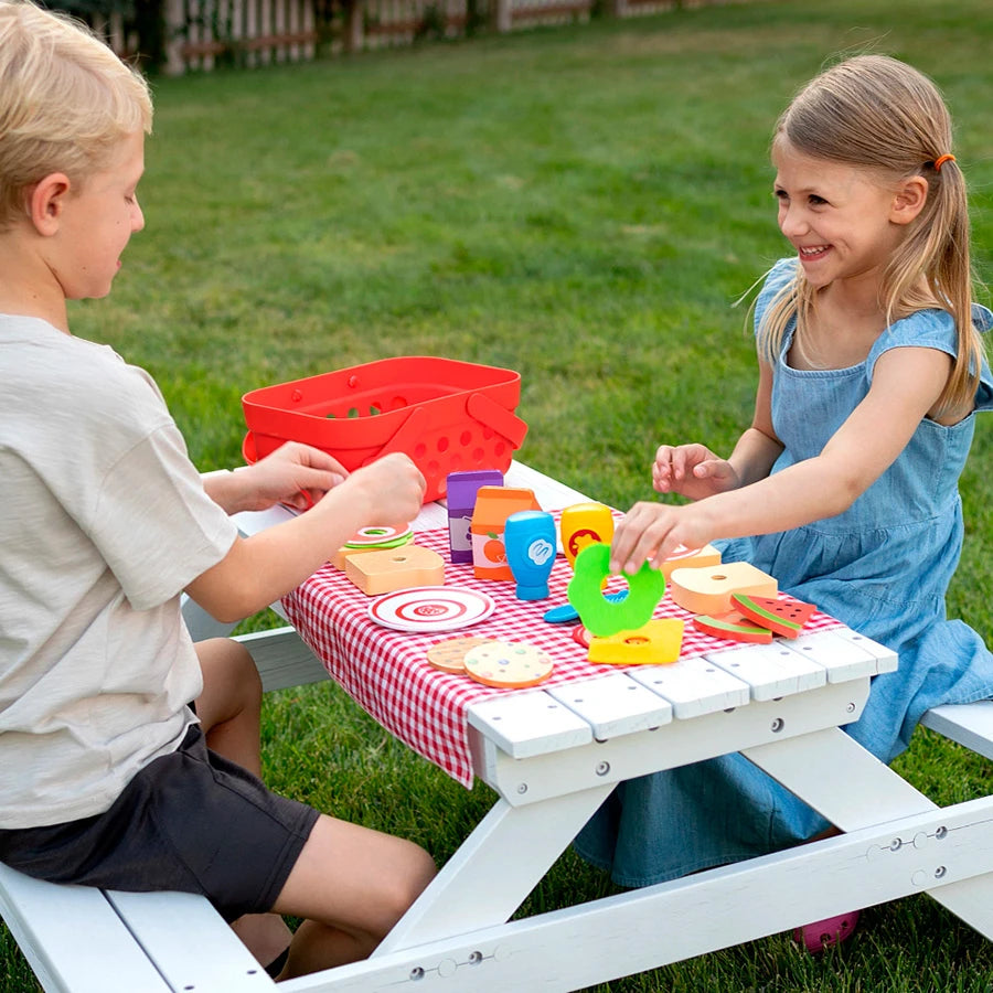 Pretendables Picnic Basket Set - Best Outdoor Toys for Ages 3 to 6 - US 8980