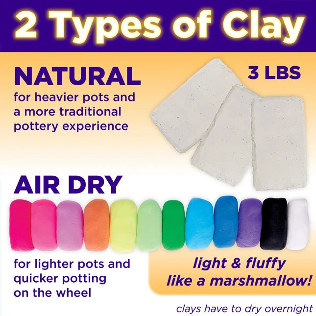 Neon Glow Pottery Studio - Best Arts &amp; Crafts for Ages 8 to 12 - US 4388