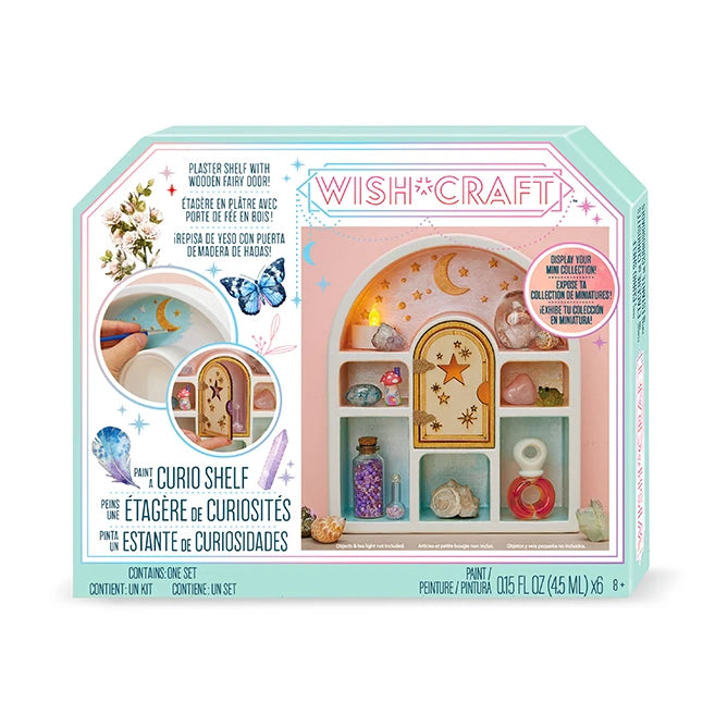 Wish Craft Paint A Curio Shelf - Best Arts &amp; Crafts for Ages 8 to 12 - US 6963