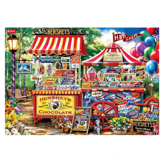 Hershey's Stand 1000 pc Puzzle - - Fat Brain Toys - US 9115