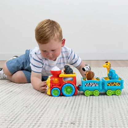 Musical Safari Train - Best Early Learning Toys for Babies - US 7709