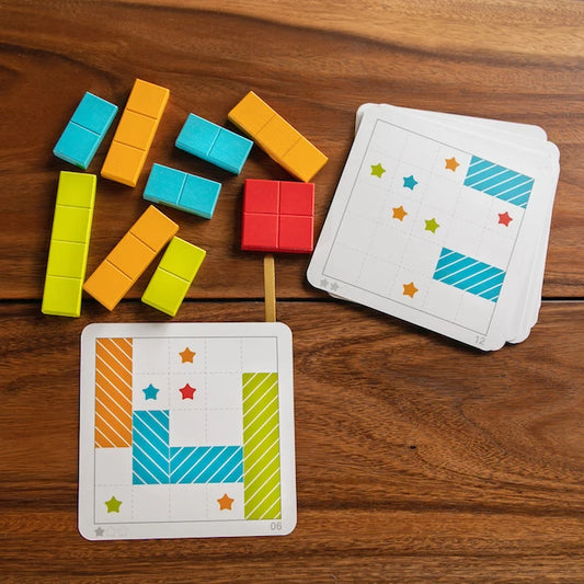 Little Thinker's Block Logic Puzzles - Best for Ages 3 to 4 - US 7493