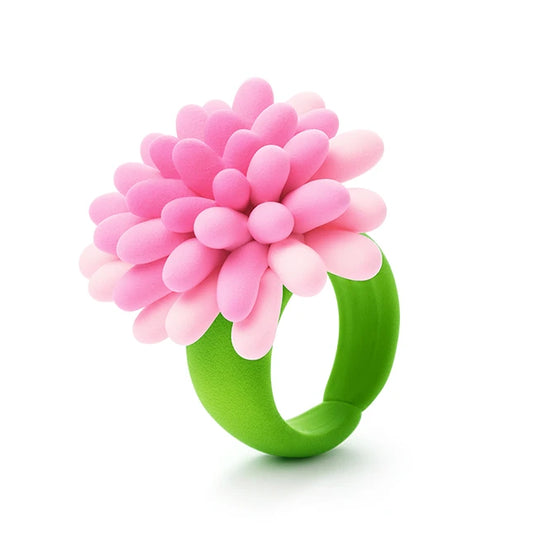 Hey Clay Bijou Flower Rings - Best Arts &amp; Crafts for Ages 4 to 11 - US 2639