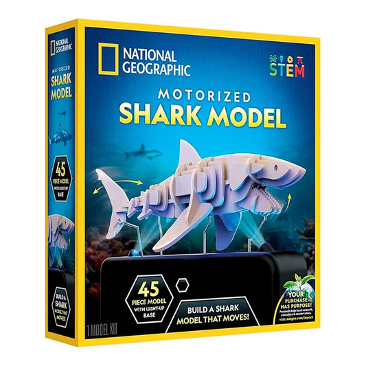 National Geographic Motorized Shark Model - Best for 12 year olds - US 4704