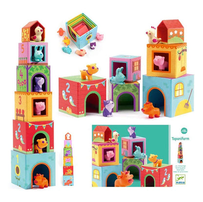 Farm Blocks &amp; Animals - Best for 2 year olds - US 2775