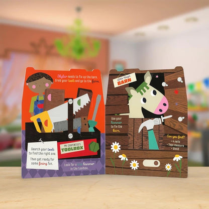 My First Busy Toolbox Book - Best Baby Toys &amp; Gifts for Ages 0 to 3 - US 1114
