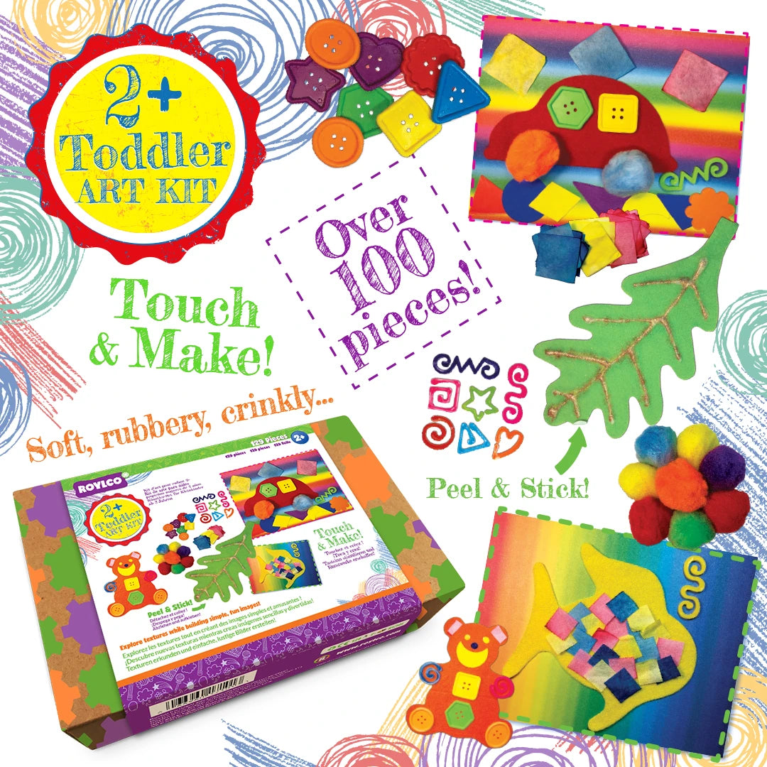 2+ Toddler Art Kit - Best Arts &amp; Crafts for Babies - Fat Brain Toys - US 1501
