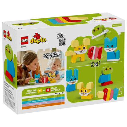 LEGO DUPLO - My First 3 in 1 Creative Cute Pets - Best for Ages 2 to 4 - US 2158