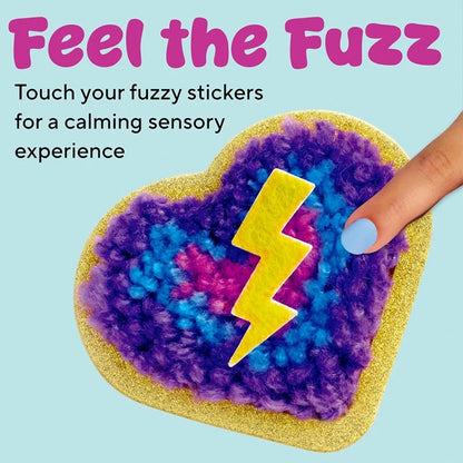 Make Your Own Latch N Patch Fuzzy Stickers - Best for Ages 7 to 12 - US 6146
