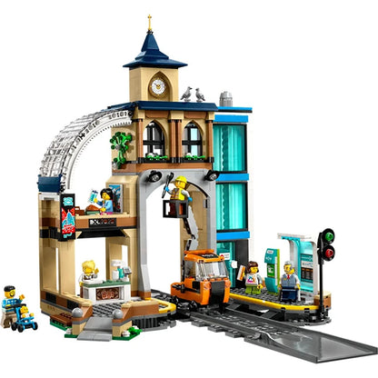 LEGO City - Central Train Station - Best for Ages 7 to 11 - US 3555