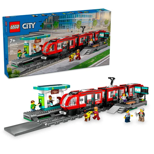 LEGO City Trains - Downtown Streetcar and Station - US 8984